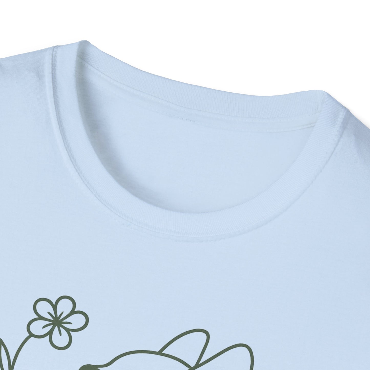 Floral Heart Frenchie G T-Shirt