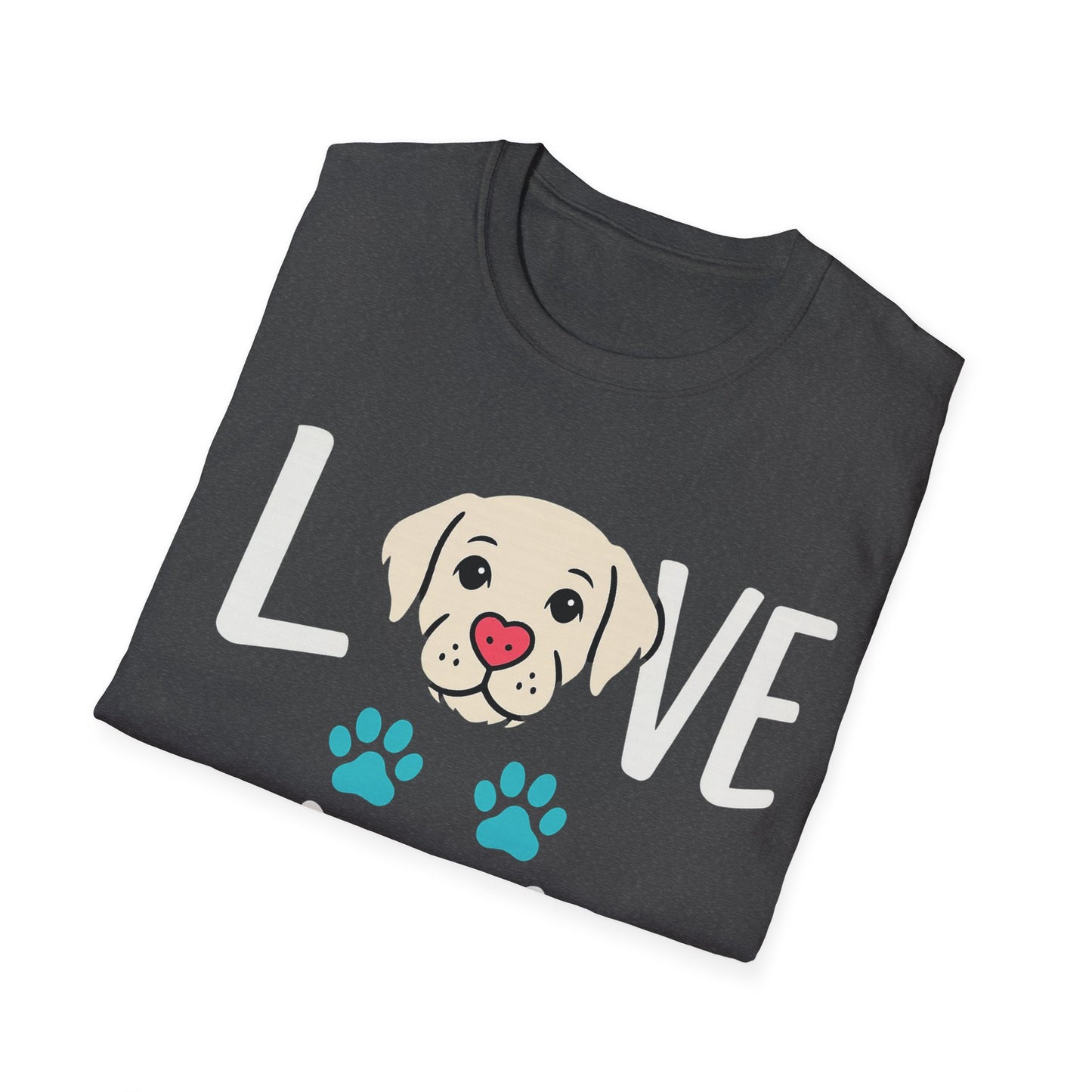 LOVE Dog White T-Shirt