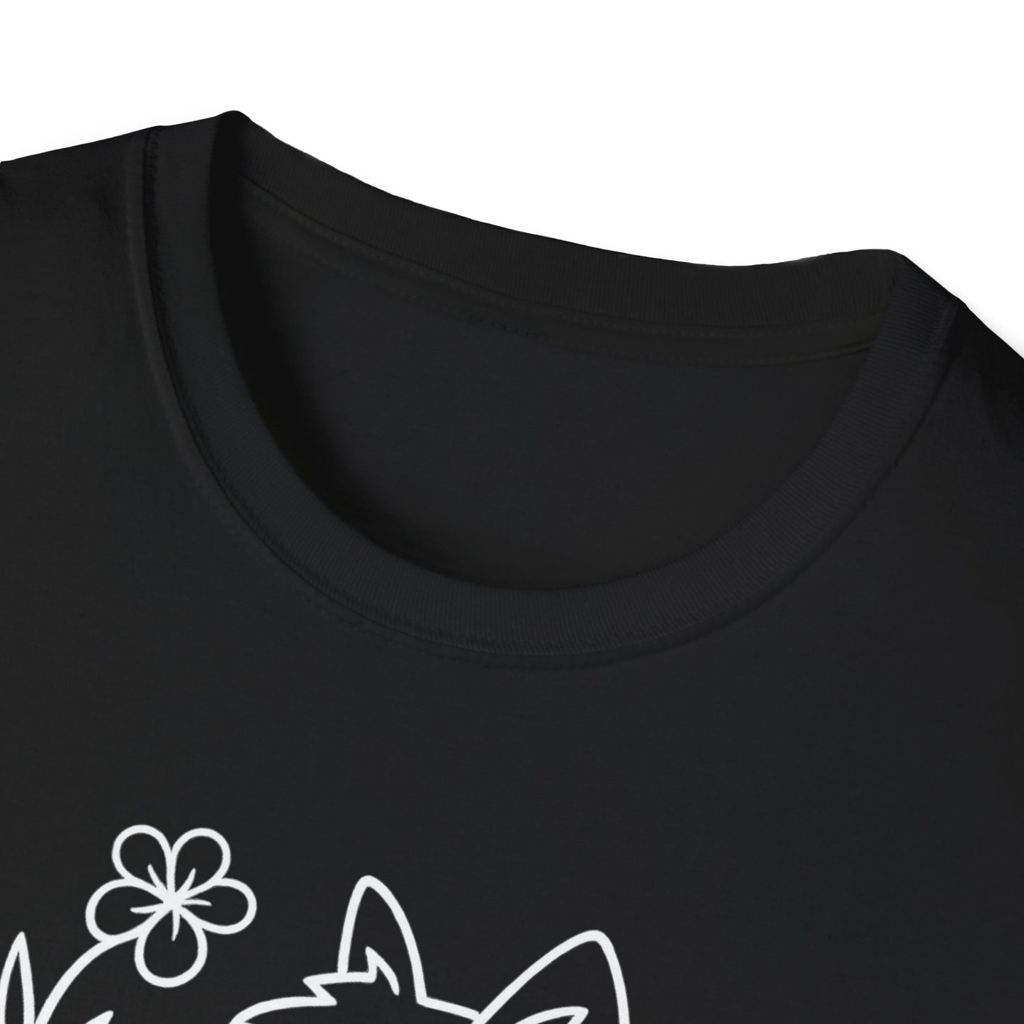 Floral Heart Westie W T-Shirt