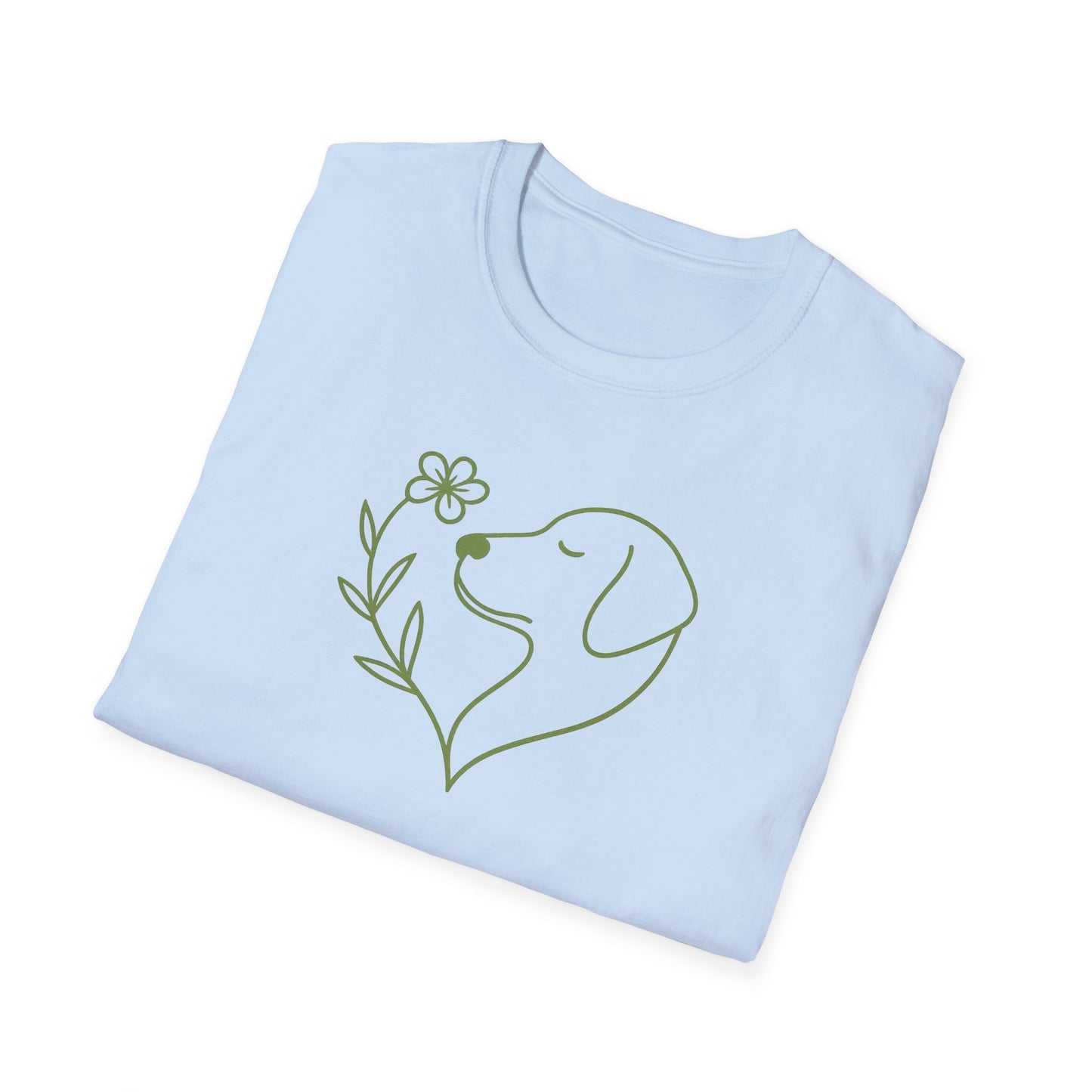 Floral Heart Lab G T-Shirt