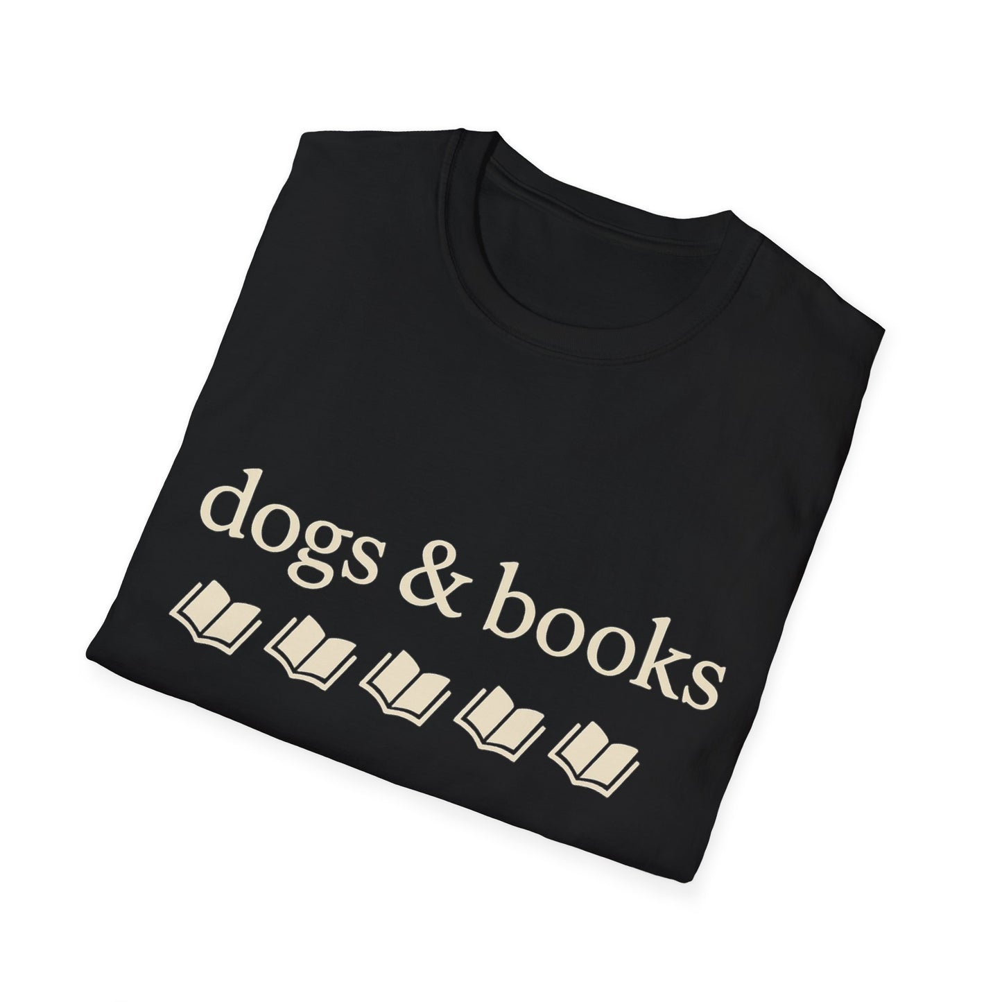 Dogs & Books T-Shirt