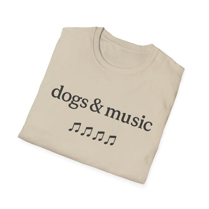 Dogs & Music B T-Shirt