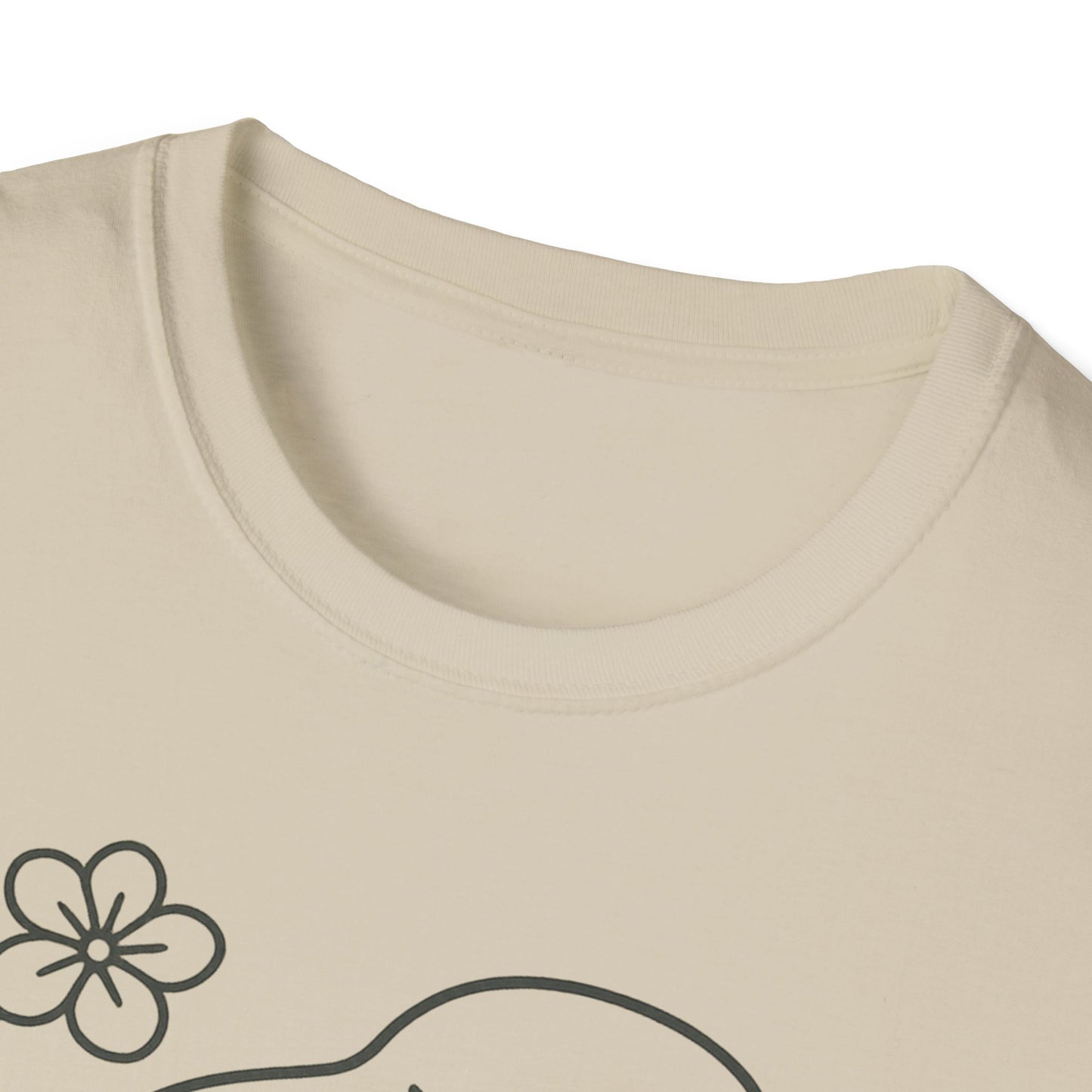 Floral Heart Dachshund B T-Shirt