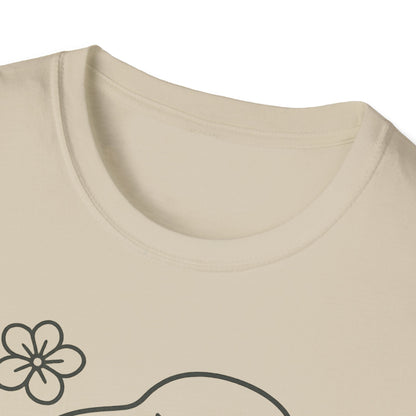 Floral Heart Dachshund B T-Shirt