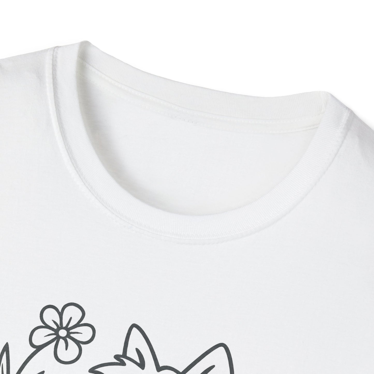 Floral Heart Westie B T-Shirt