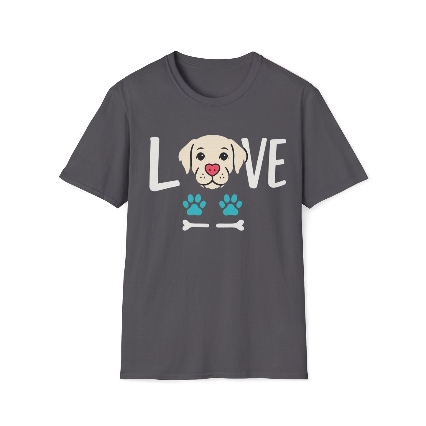 LOVE Dog White T-Shirt