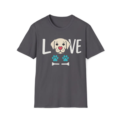 LOVE Dog White T-Shirt