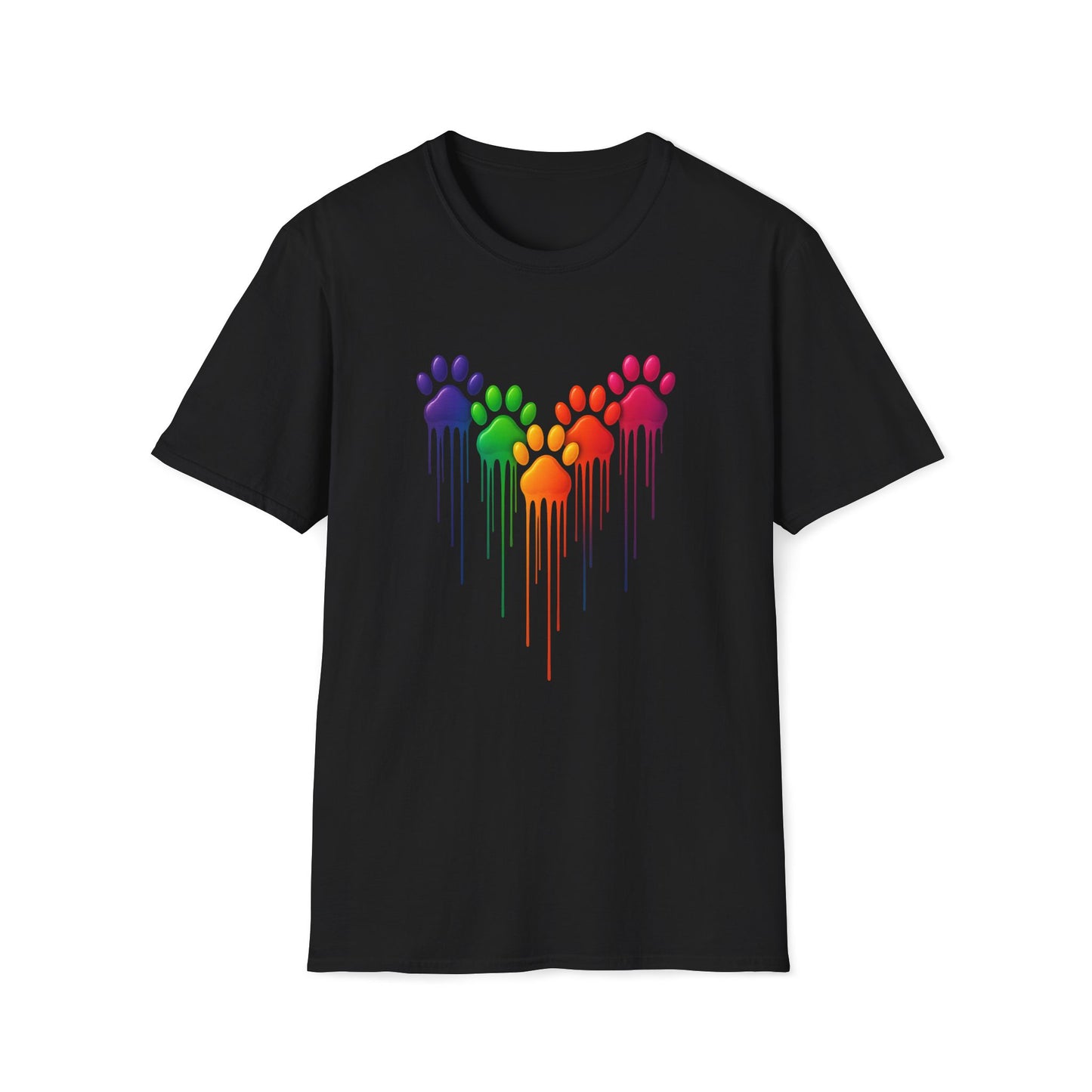 Heart Paw Drip T-Shirt
