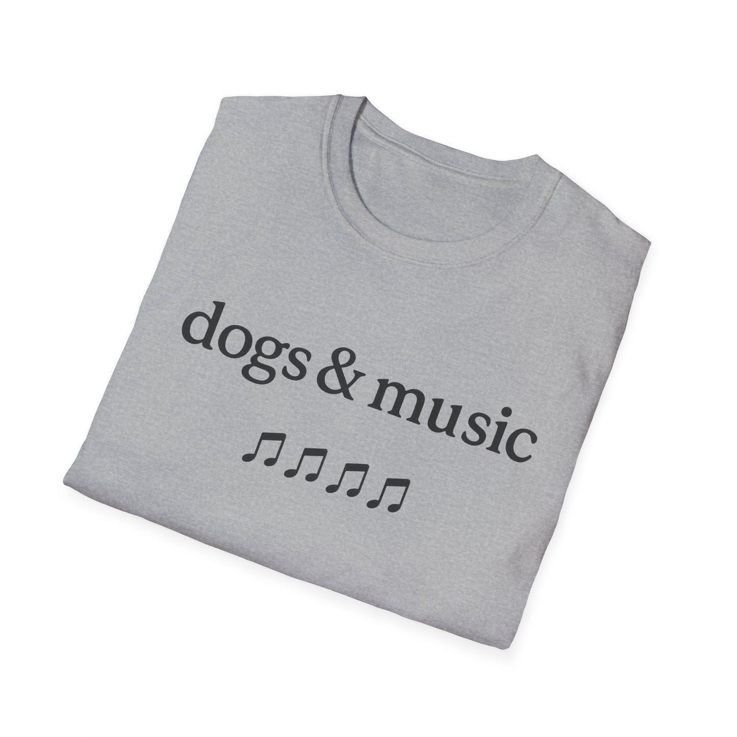 Dogs & Music B T-Shirt