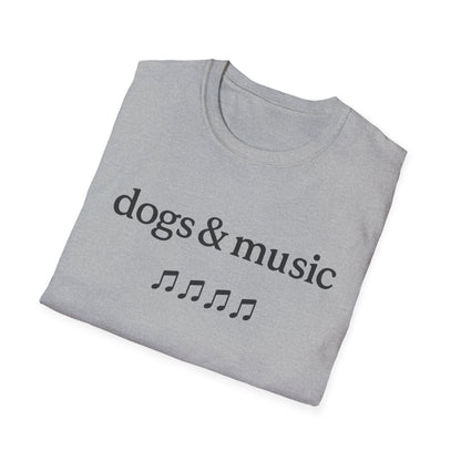 Dogs & Music B T-Shirt