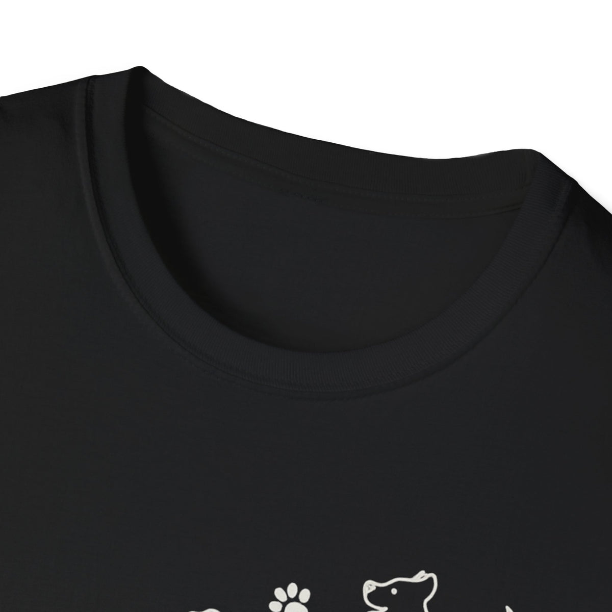 Paws Fly Floral W T-Shirt