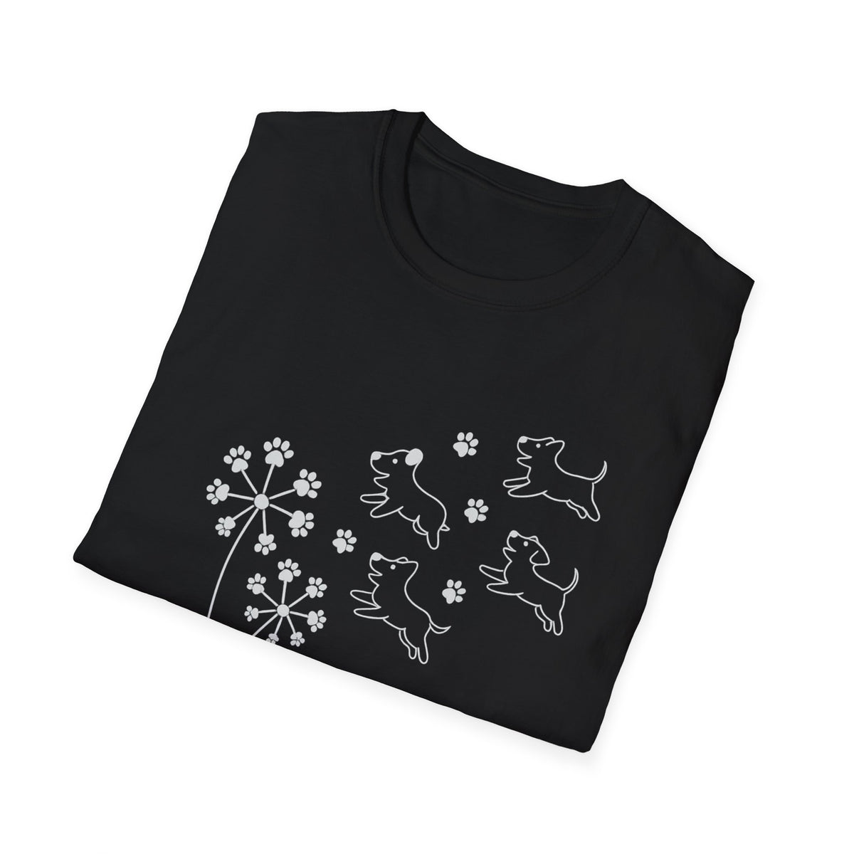 Paw Floral W T-Shirt