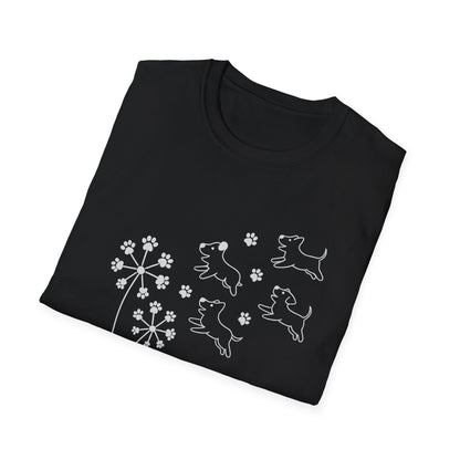 Paw Floral W T-Shirt