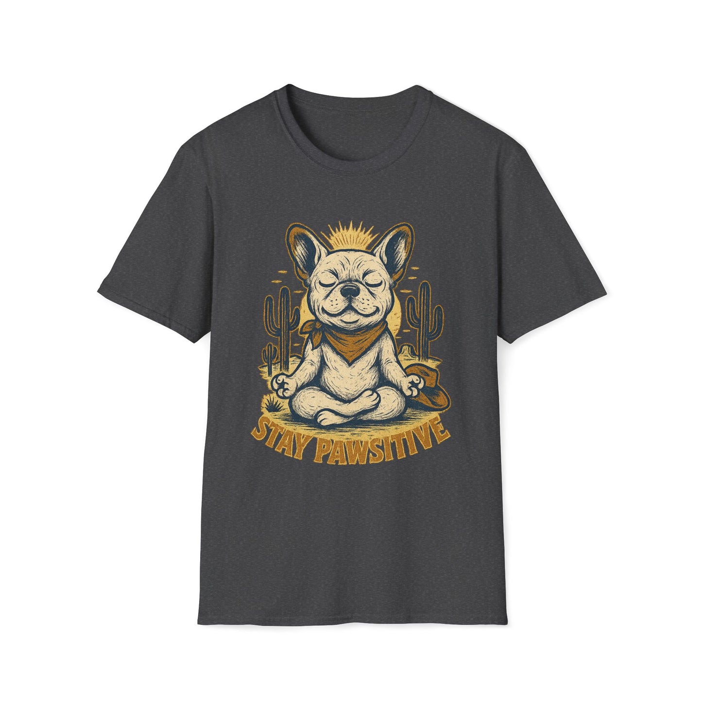 Stay Pawsitive Frenchie T-Shirt