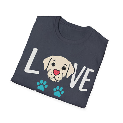 LOVE Dog White T-Shirt