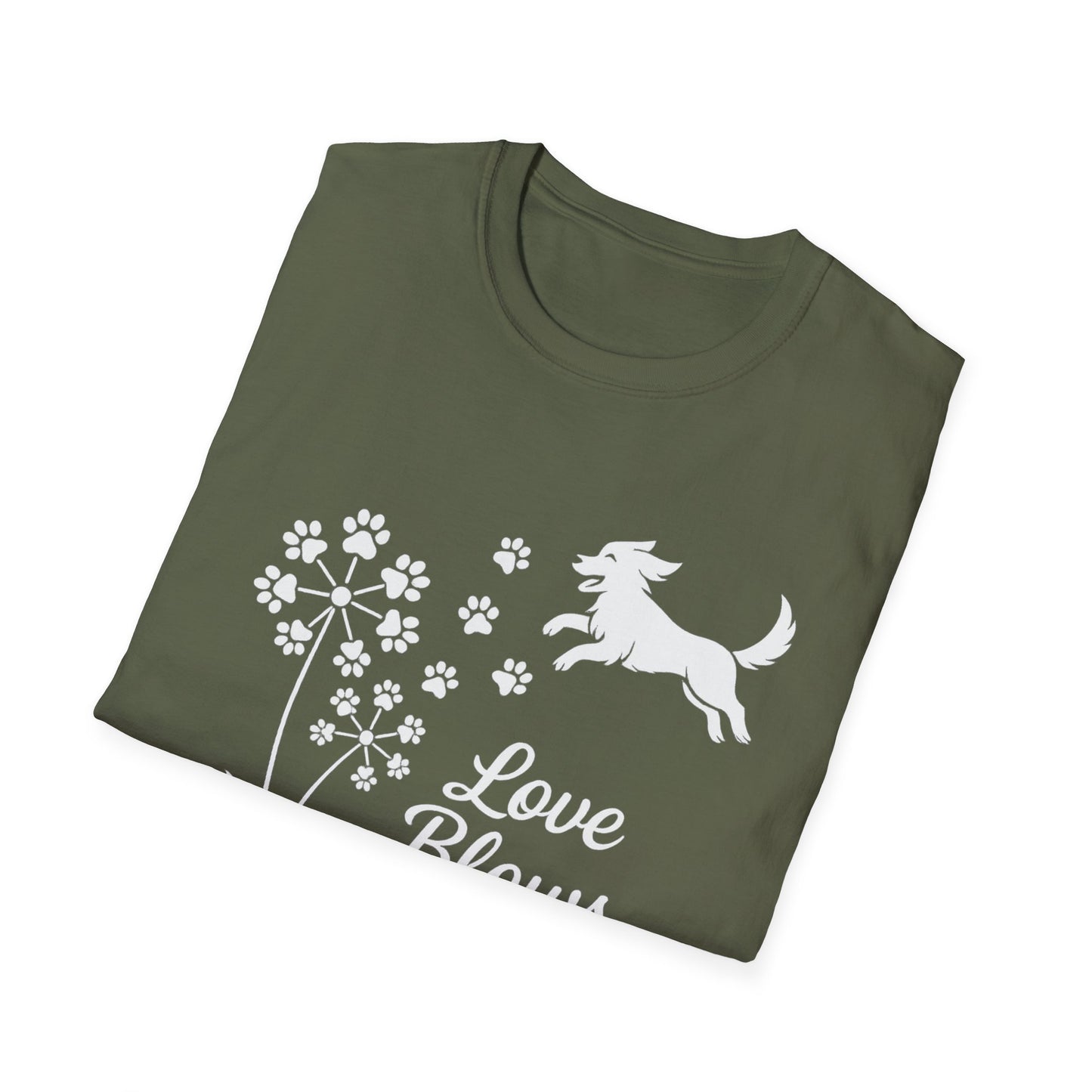 Love Blows Floral W T-Shirt