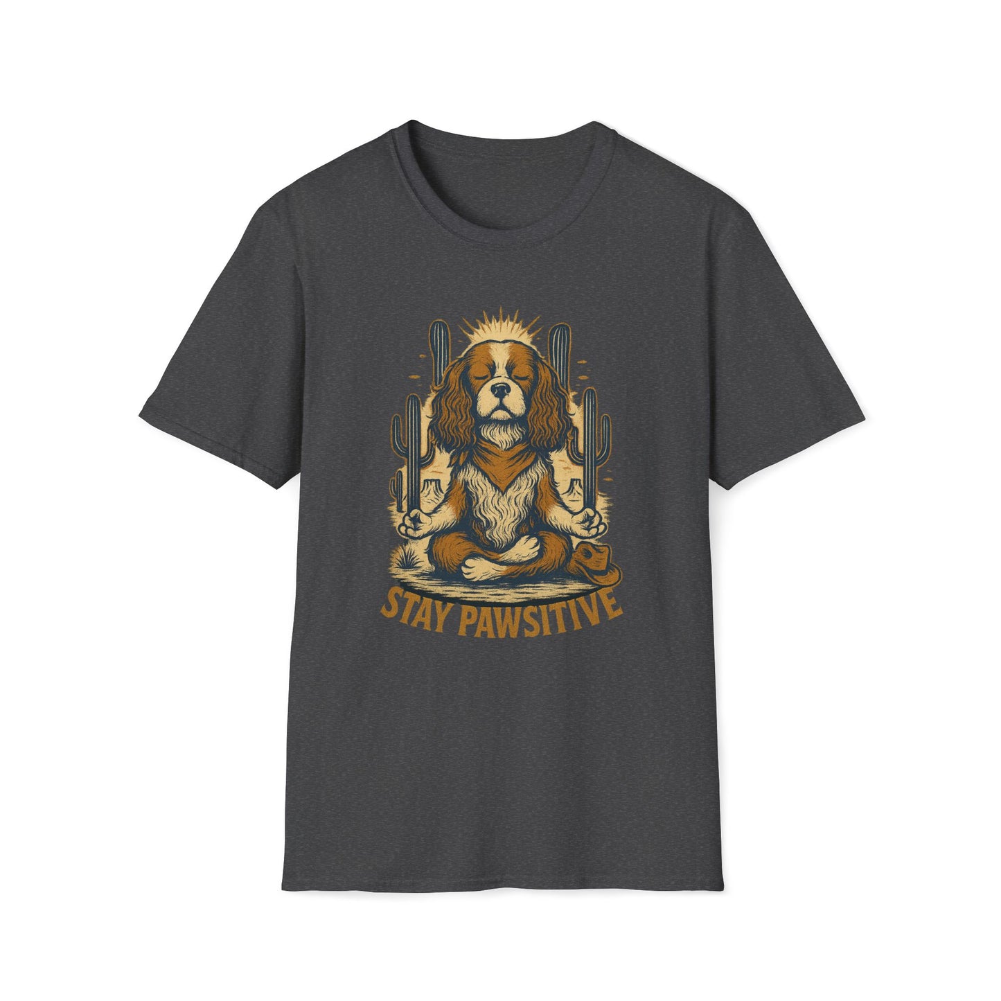 Stay Pawsitive Cavalier T-Shirt