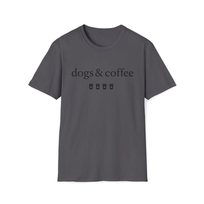 Dogs & Coffee B T-Shirt