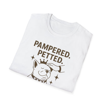 Pampered Bulldog B T-Shirt