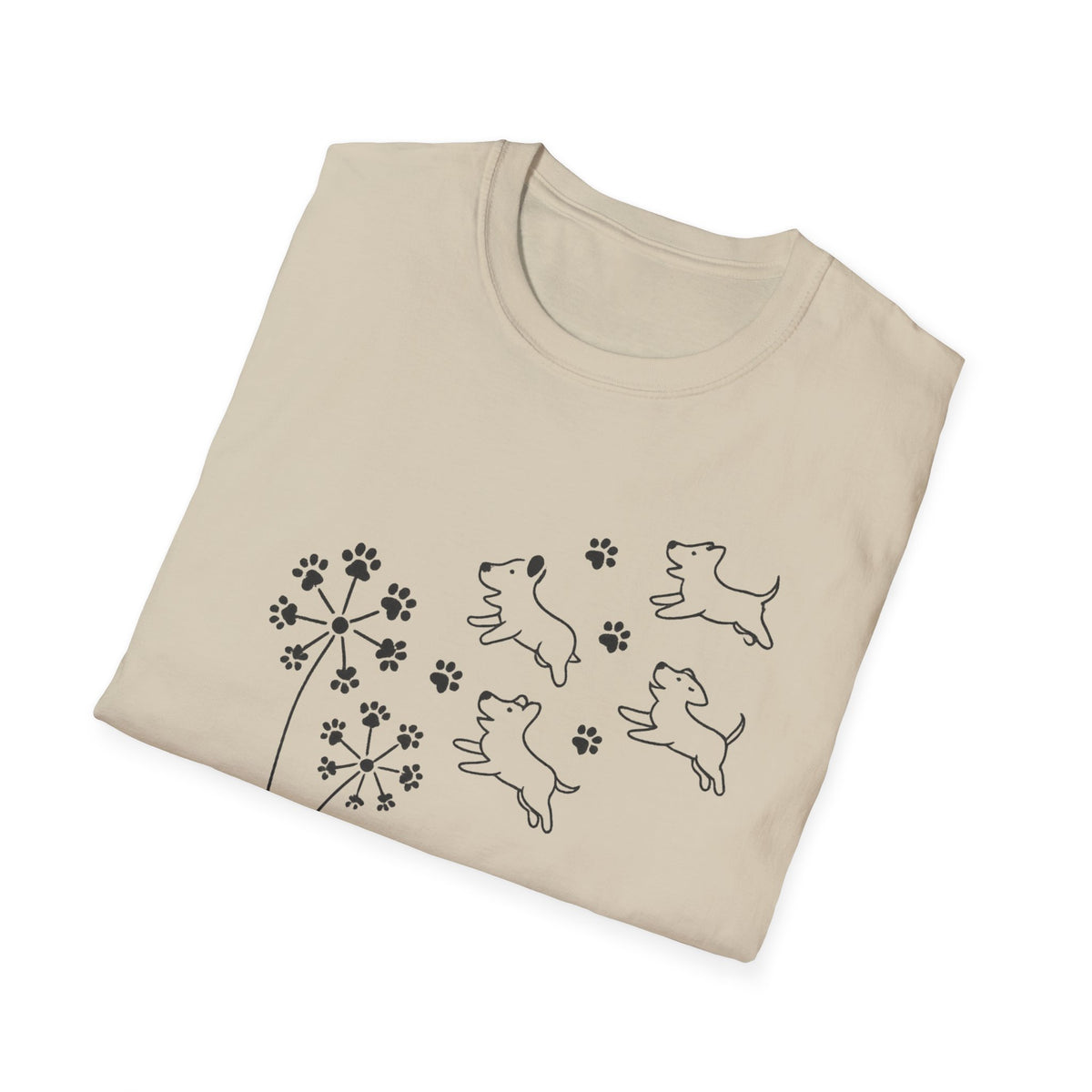 Paw Floral B T-Shirt