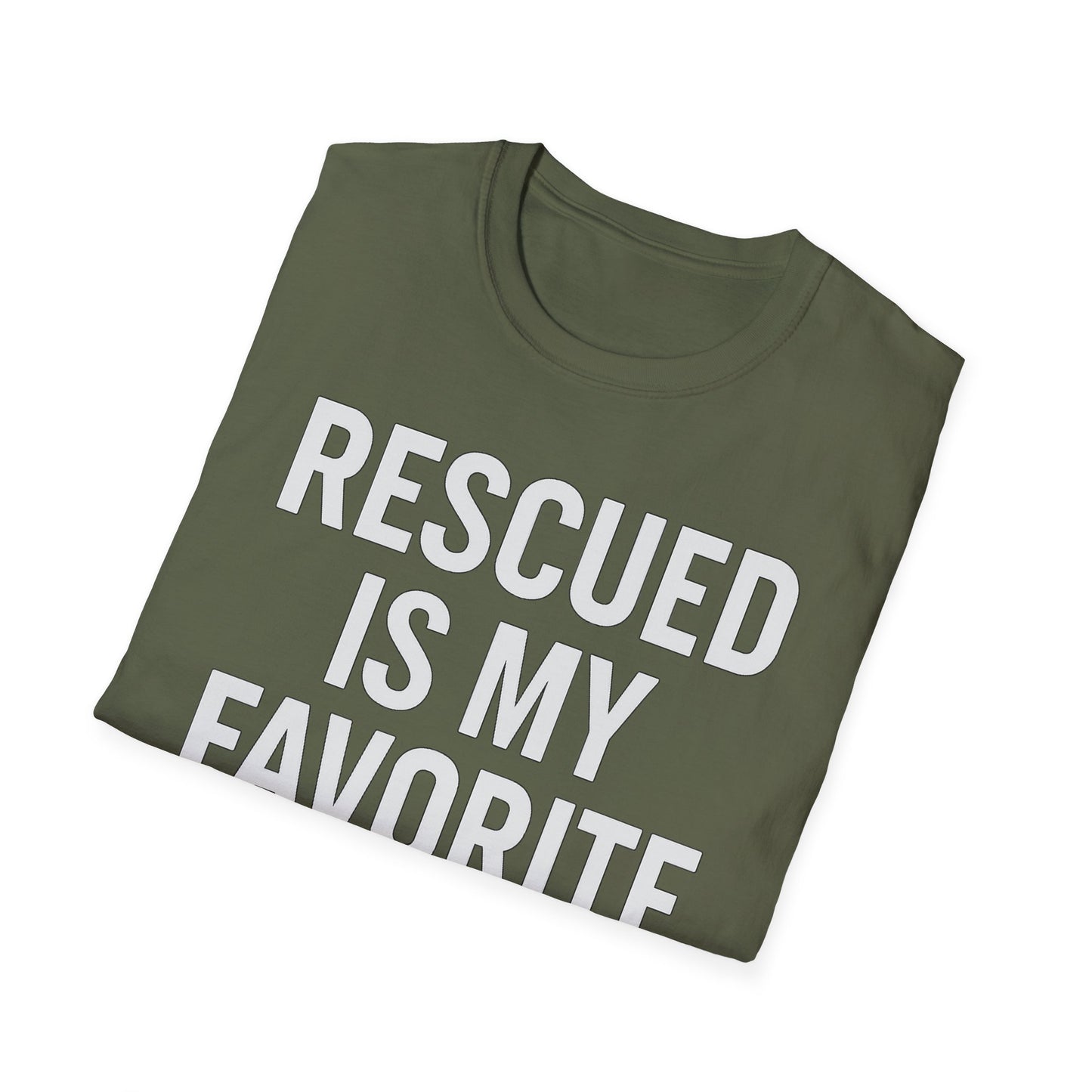 Rescued Breed W T-Shirt