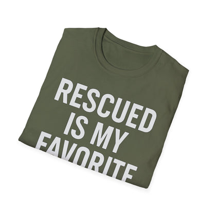 Rescued Breed W T-Shirt