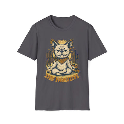 Stay Pawsitive Frenchie T-Shirt