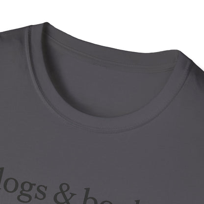Dogs & Books B T-Shirt