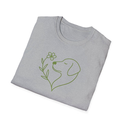 Floral Heart Lab G T-Shirt