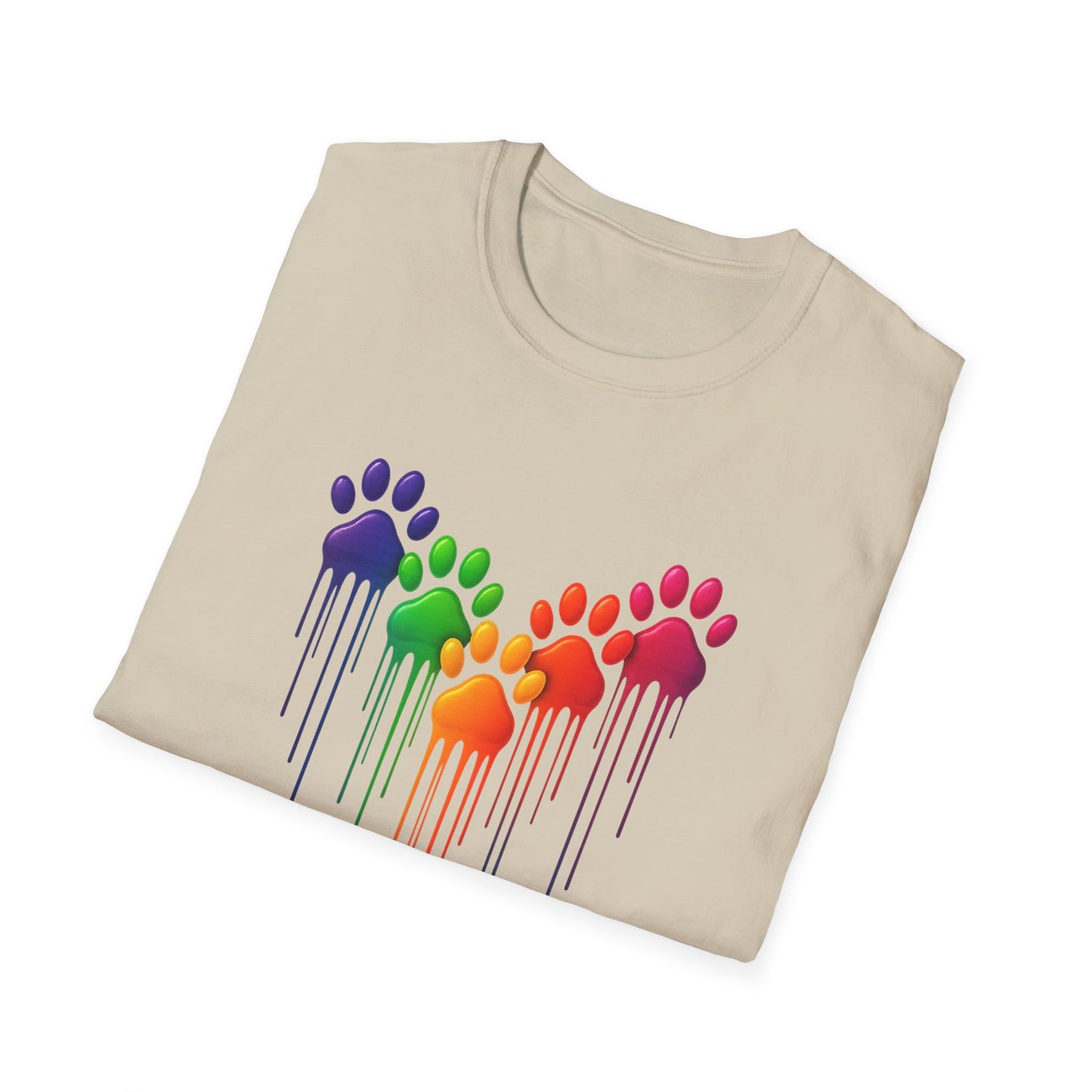Heart Paw Drip T-Shirt