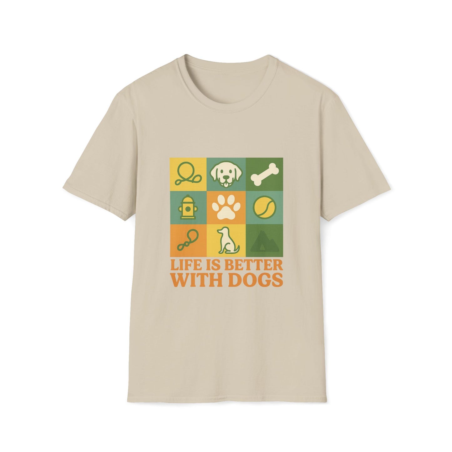 Better With Dogs T-Shirt