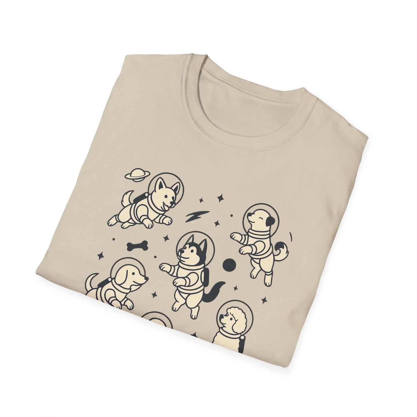 Space Dogs C T-Shirt