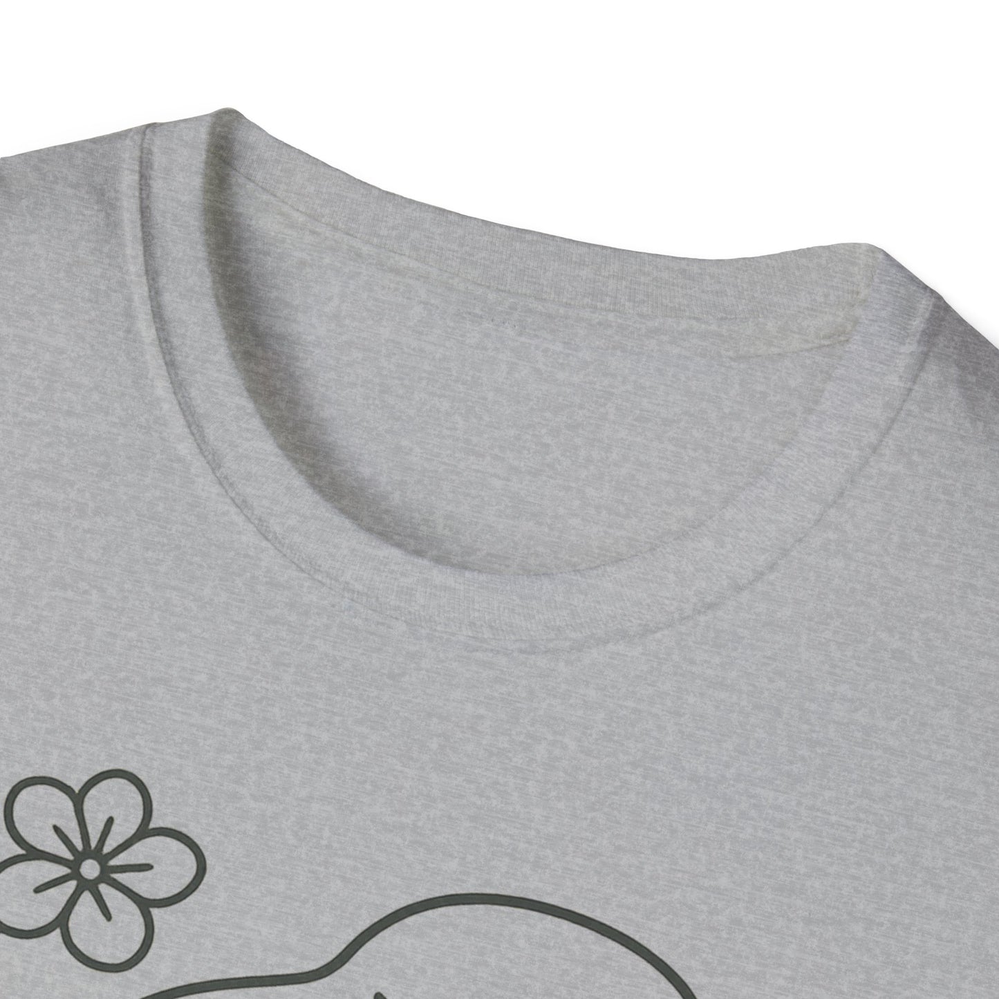 Floral Heart Dachshund B T-Shirt