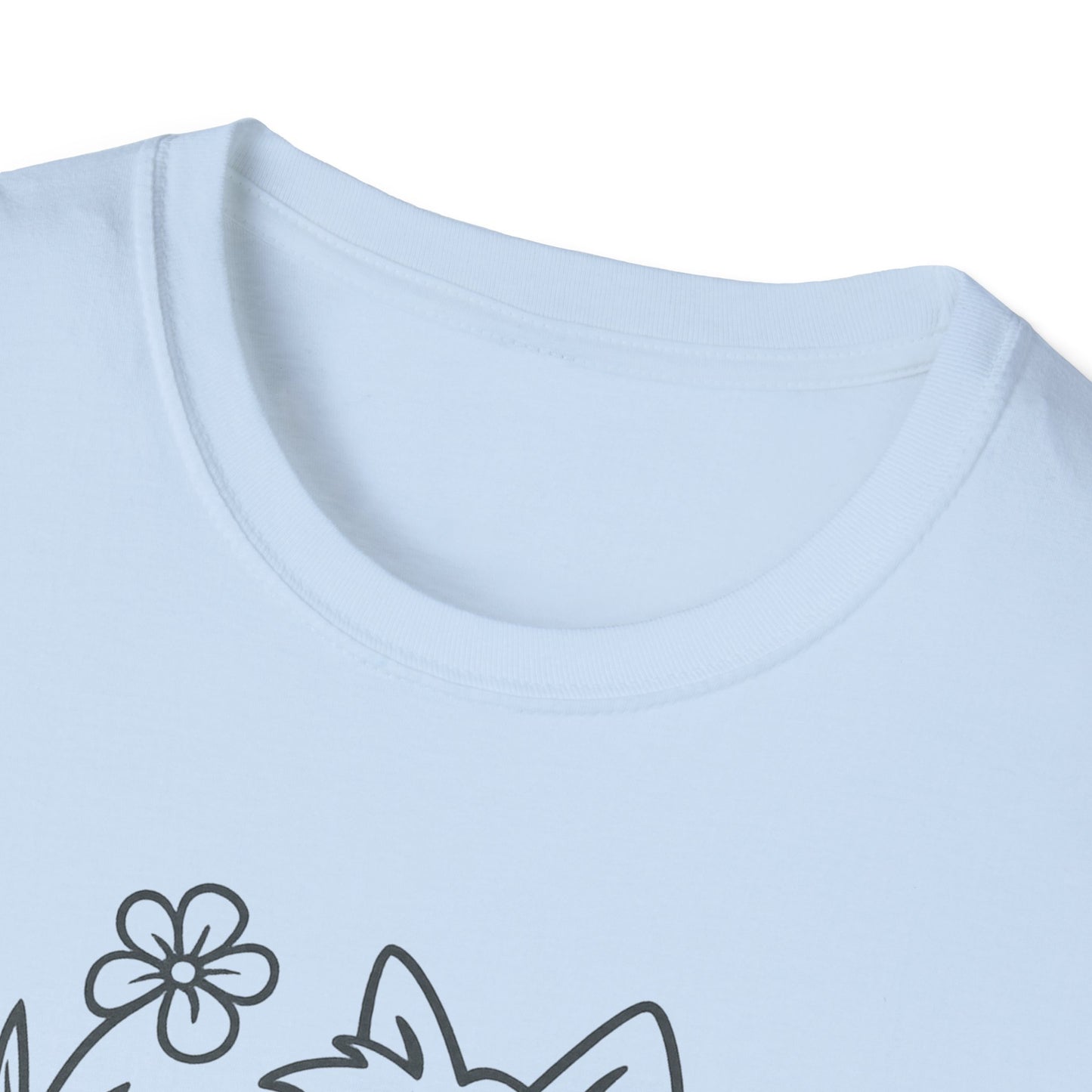 Floral Heart Westie B T-Shirt