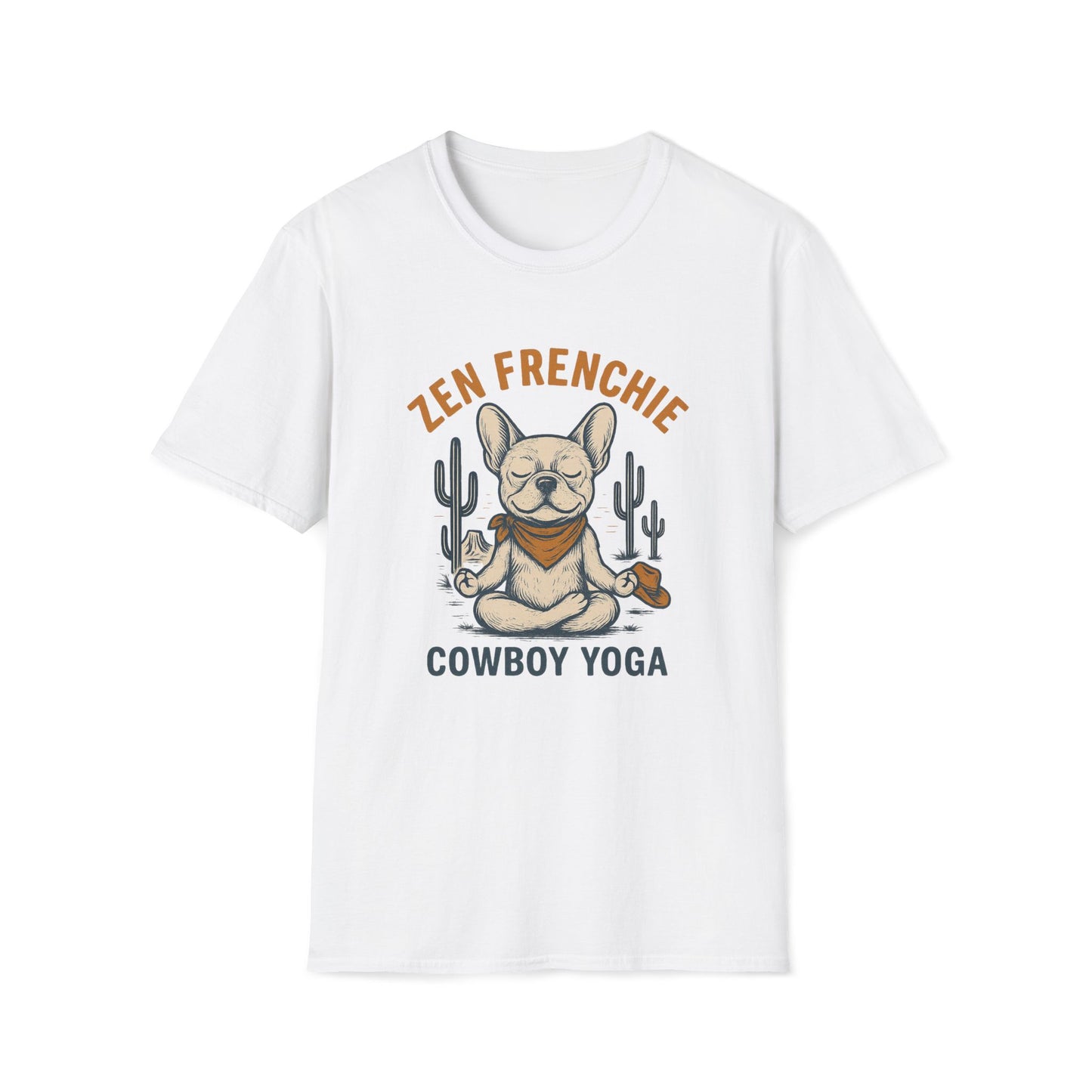 Zen Frenchie Cowboy T-Shirt