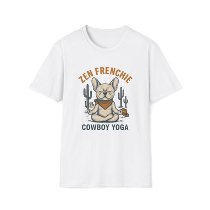 Zen Frenchie Cowboy T-Shirt
