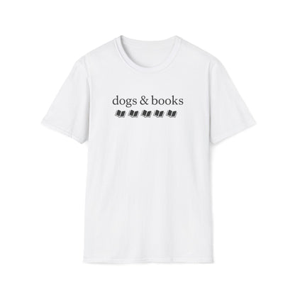 Dogs & Books B T-Shirt
