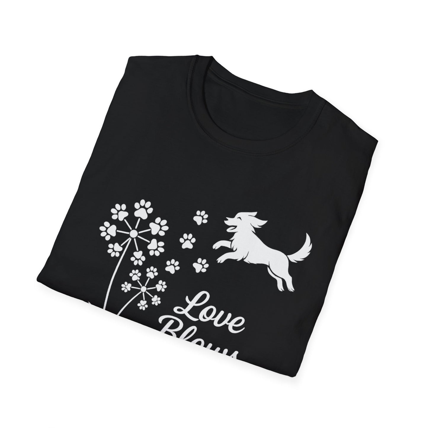 Love Blows Floral W T-Shirt