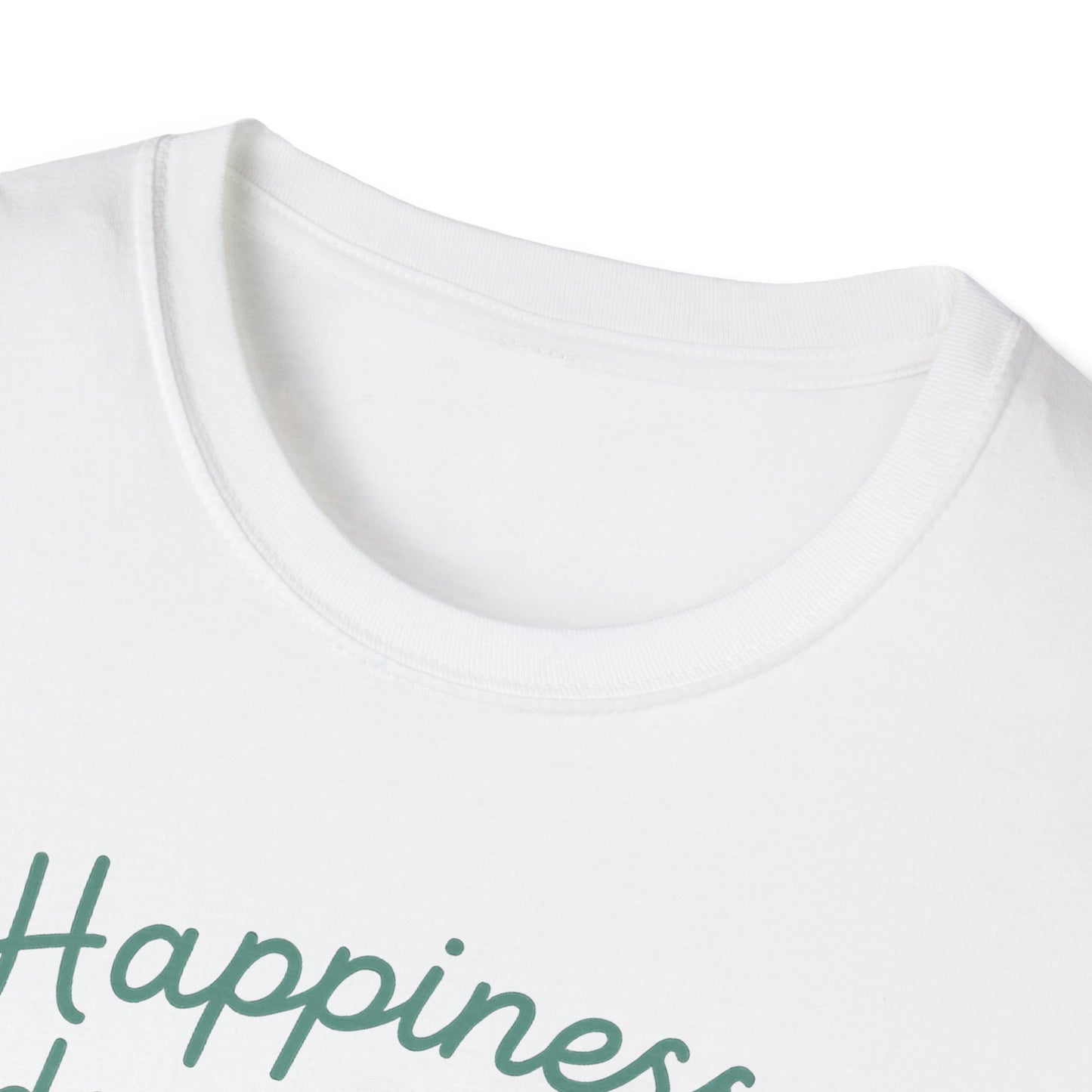 Happiness Dog Flowers P T-Shirt