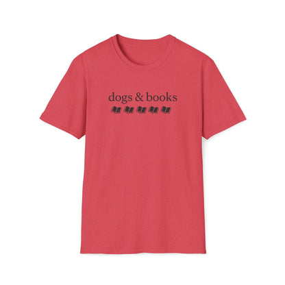 Dogs & Books B T-Shirt