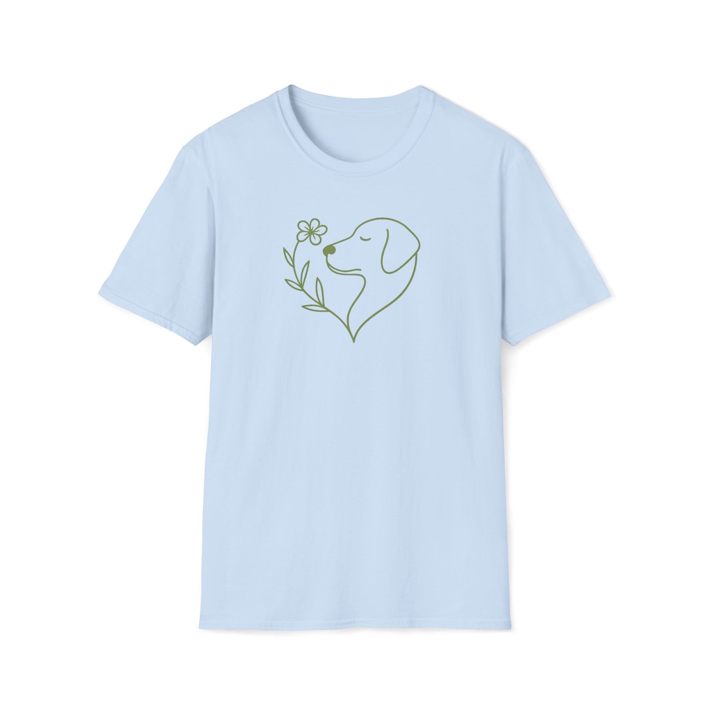Floral Heart Lab G T-Shirt