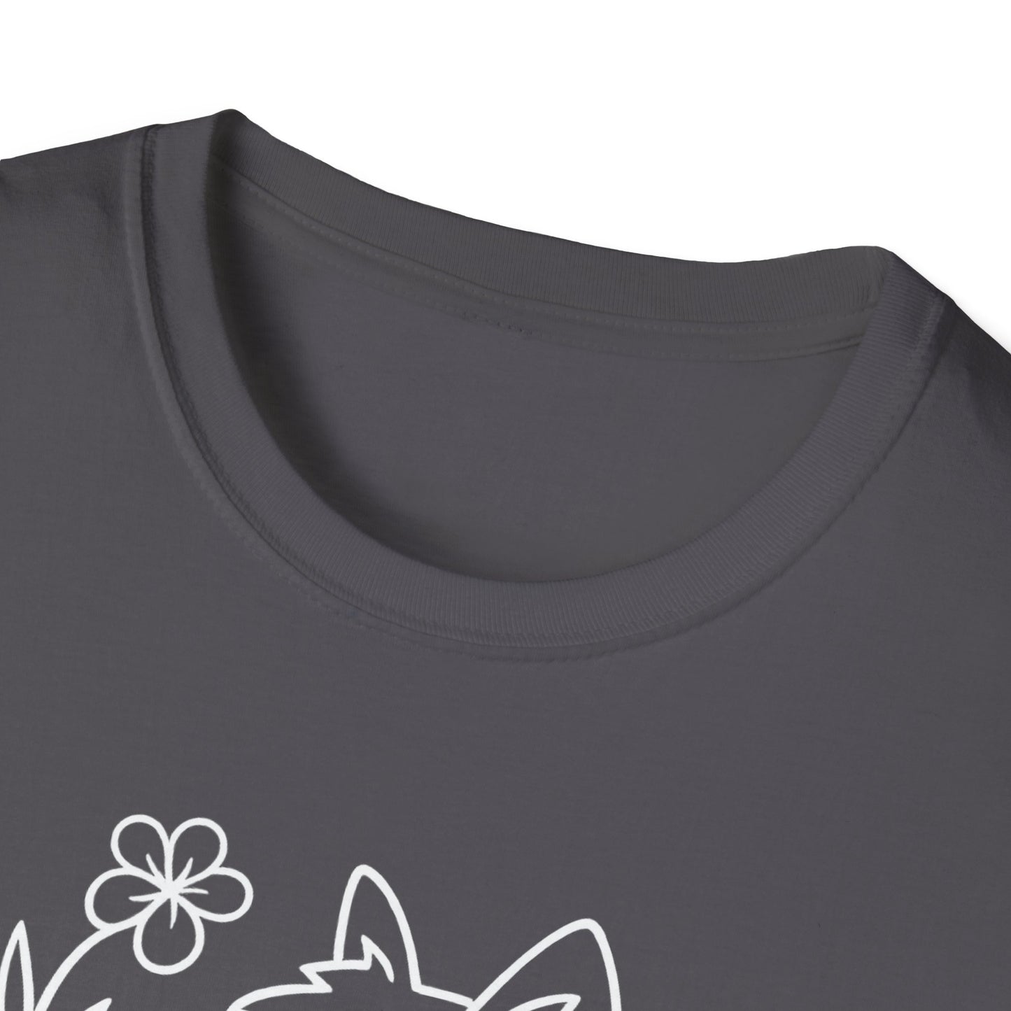 Floral Heart Westie W T-Shirt