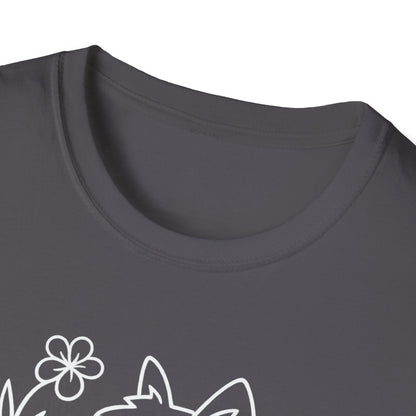 Floral Heart Westie W T-Shirt