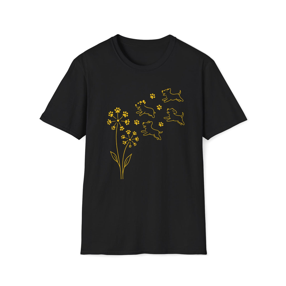 Paw Floral G T-Shirt
