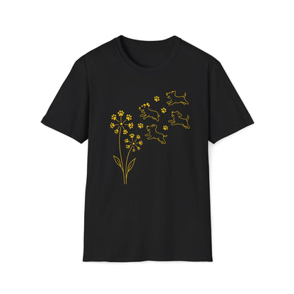 Paw Floral G T-Shirt