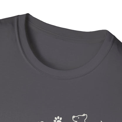 Paws Fly Floral W T-Shirt