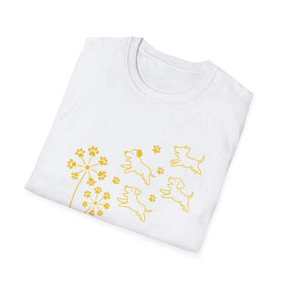 Paws Fly Floral G T-Shirt