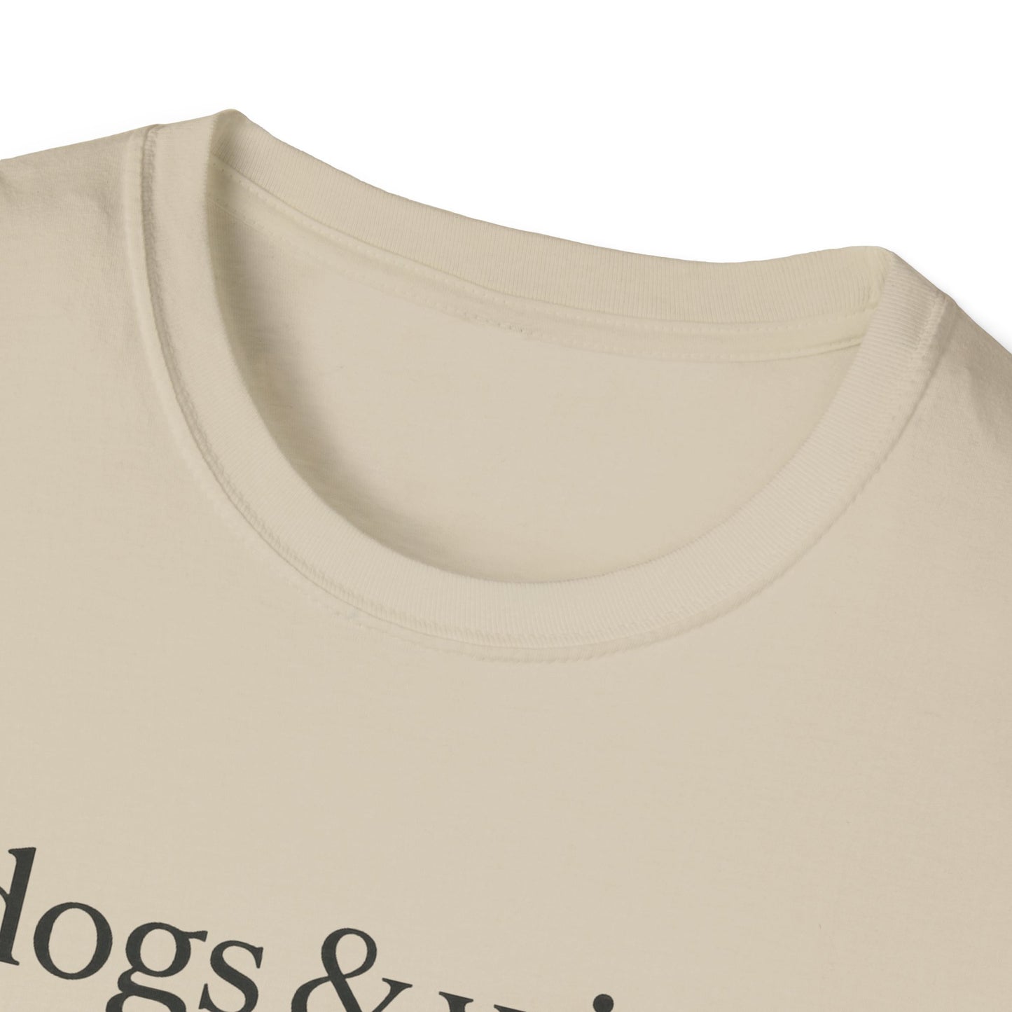 Dogs & Wine B T-Shirt