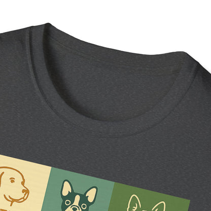 Adventure Grid Dogs T-Shirt