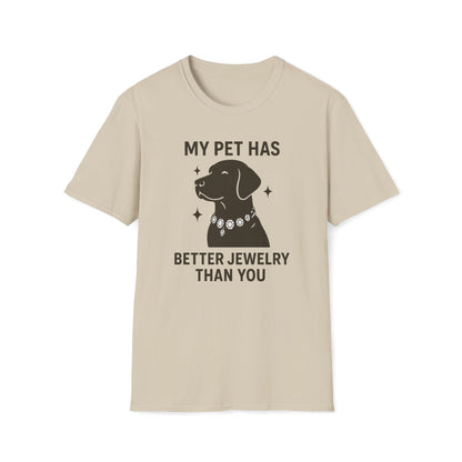 Pet Dog Jewelry B T-Shirt